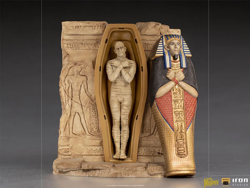 Iron Studios Universal Monsters The Mummy Art Scale 1/10 Scale Deluxe Polystone Statue